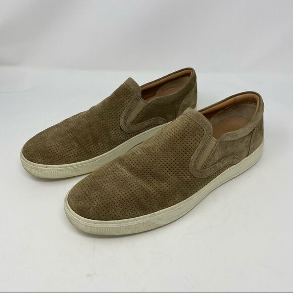 VINCE - Men’s Suede Slip-On Loafers (10M) - Picture 3 of 8